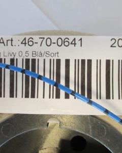 Cable Livy 0.5 Blue/Black